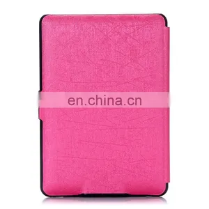 Auto Sleep/wake Function Smart Tablet Flip Book Cover Case for Kindle Paperwhite 1 2 3 Leather Case thumbnail-2