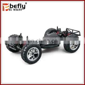 2.4G 4 Wheel Drive Big Wheel 1:12 High Speed RC Car for Children thumbnail-6