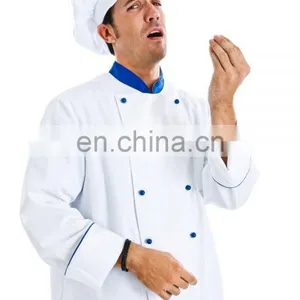 High Quality Custom Logo Printed Chef Coat thumbnail-4