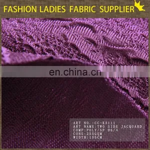 Polyester Knit Clothing New Jacquard Knitting Fabric Autumn Women Jacquard thumbnail-4