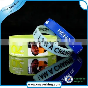 Hot Sale School Silicon Wristband thumbnail-1