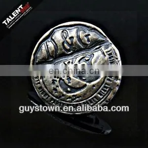 Custom Personality Brand Logo Denim Metal Buttons for Jeans thumbnail-1