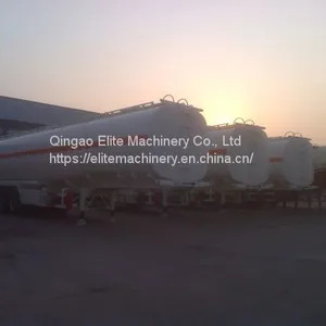 Good Price Tri-axle Fuel Tank Semi Trailer 45000 Liters Liquid Oil Tanker Trailer thumbnail-1