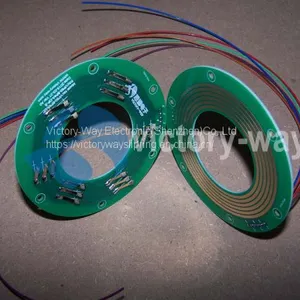 Electric Slip Ring/2 Parts/Through Hole/Pancake Type thumbnail-1