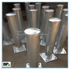 Security In Ground Hot Dipped Galvanized Steel Guards thumbnail-1