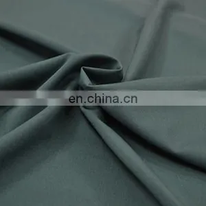 High Quality Good Price 150D Polyester Spandex Plain Dyed 4 Way Stretch Fabric thumbnail-4