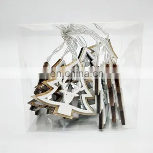 Wooden Tree Christmas Led String Light Xmas Outdoor Indoor Decoration thumbnail-6