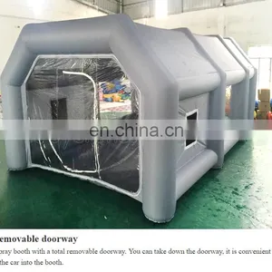 Automotive Inflatable Portable Car Spray Paint Booth Garage Tent Durable Large Automobile Painting Wash Room For Car thumbnail-6