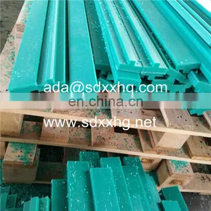 Uhmwpe Poly Slippery Scraper Uhmw-pe Roller Chain Guides Linear Guide Rails and Blocks Polyethylene thumbnail-2