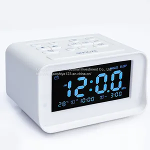 K1 LEDelectronic Alarm Clock Radio Temperature Display Pluggable Earphone FM FM Radio Desktop Clock Clock thumbnail-1
