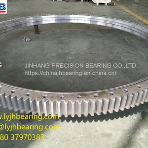 142DBS101Y Four Point Contact Ball Slewing Bearing 1750x1424x120mm With Internal Gear thumbnail-4