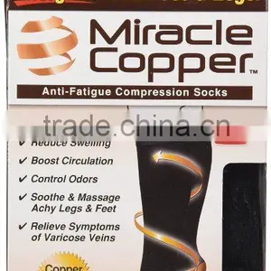 Miracle Copper Anti-Fatigue Compression Socks (Large/Extra Large) Miracle Copper Socks thumbnail-2