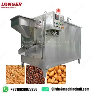High Quality Soybean Roasting Equipment Machine Soybean Roaster for Sale thumbnail-1