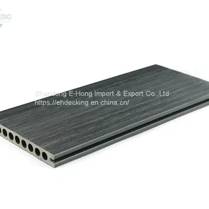Capped Solid Decking EHG138S22 China Wpc Decking Boards Wholesale Wpc Composite Decking Tiles Wholesale thumbnail-1