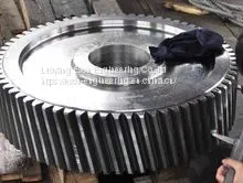 Excavator Crane Slewing Ring Bearing 42CrMo/50Mn/GCr15 Ring Material thumbnail-1