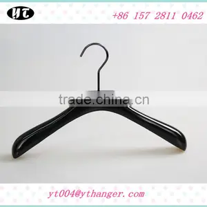 Black Custom Wooden Hanger and Wooden Pants Hanger thumbnail-4