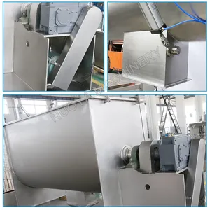 WLDH-10 High Efficiency Horizontal Ribbon Powder Mixing Machine for Adhesive Powder Mixer thumbnail-3
