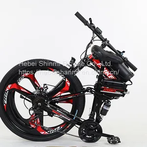 21 Speed Beach Cruiser Electric e Bike 48v 26inch Electric Bicycle Kit thumbnail-2