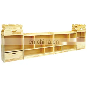 JQ Daycare Center Kids Wooden Nursery Furniture Sets High Quality Kindergarten Wooden Baby Nursery School Furniture thumbnail-1