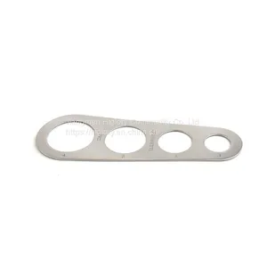 Kitchen Measuring Tool Stainless Steel Spaghetti Noodle Cake Pizza Measurer for Pasta thumbnail-5