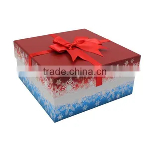 Square Paper Board Gift Packing Box With Cute Printing thumbnail-1