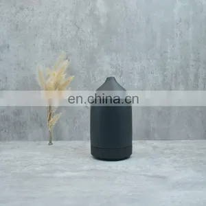 2021 Portable Black Ceramic Essential Oil Electric Aroma Diffuser thumbnail-1