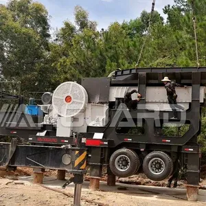 Mining Equipment Mobile Jaw Crusher Mobile Stone Crusher Machine thumbnail-2