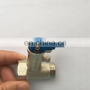 Electric and Solar Water Heater Brass Safety Valve 1/2
