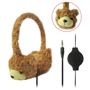 Panda Shape Earmuff Headphones for Kids thumbnail-2