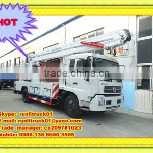 Dongfeng 4*2 18 Miter High Altitude Operation Truck thumbnail-1