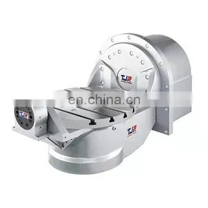 Low Price Machine Tools Accessories High Precision CNC Indexable Horizontal Vertical 5th Axis Cnc Rotary Table thumbnail-2