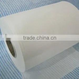 White Spunlace Nonwoven Fabric thumbnail-1