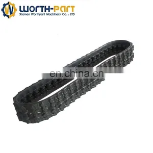 High Quality Combine Harvester Rubber Track Snow Scooter Rubber Track Made in China thumbnail-4