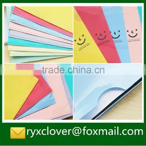 A4 PP Plastic L Shape File Folder for Students thumbnail-3