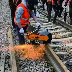 Li-Battery Powered Abrasive Rail Saw Rail Cutter thumbnail-2