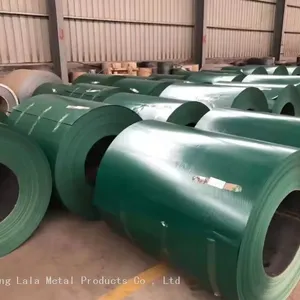 Prepainted Galvanized Dx51D Dx52D Dx53D G60 G90 Color Coated Steel Coil For Roofing Sheet thumbnail-2