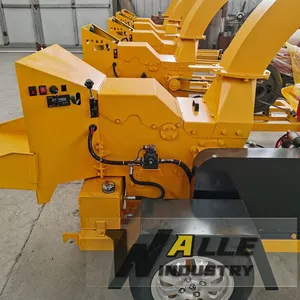 Stable Performance Branch Crusher Machine, Handle Hard & Soft Tree Branches, Small Logs, Bark, Stump Chips for Compost and Biomass Energy thumbnail-4