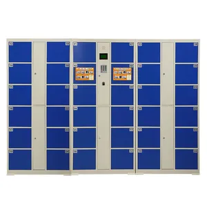Suitable fo Mall & Supermarket Electronic Locker-24 Door Keypad Code Bag Storage Locker thumbnail-5
