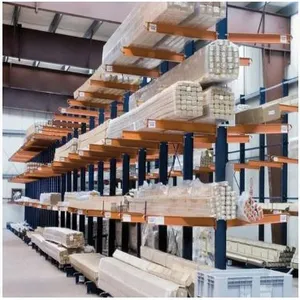 Heavy Duty Multilever Storage System Cantilevel Rack Factory Supplier thumbnail-1