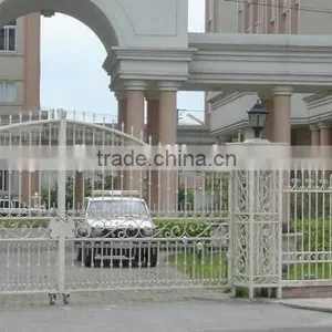 Steel Metal Entrance Gate, Wrought Iron Door Gates, Designer Stainless Steel Gate, Wrought Iron Door Inserts thumbnail-1