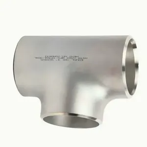 Stainless Steel 304 316 Durable Pipe Fitting Sch10-Sch160 Reducing Tee thumbnail-5