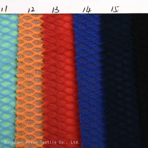 Knitted Polyester Spandex Ultra-thin Breathable Stretch Diamond Pattern Fabric is Suitable for Cycling Clothing, as a Sweat-wicking Base Layer. thumbnail-3