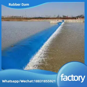 Cost Effective Rubber Inflatable Dam Price for Sale Flood Prevention and Landscape thumbnail-2