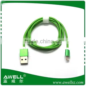 Manufacturer Nylon Fabric Braided Micro Usb Cable,usb Data Cable, Colorful Fabric Nylon Braided Usb Cabel for Charger thumbnail-2