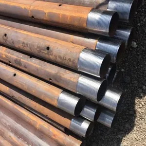 Carbon Steel 89*1 Tapered and Punching Advancing Perforated Pipe Tunnel Pipe Shed Reinforcement Project thumbnail-3