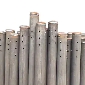 High Quality Carbon Steel Advancing Flower Pipe 89*1 Punching Tunnel Pipe Shed Support thumbnail-6