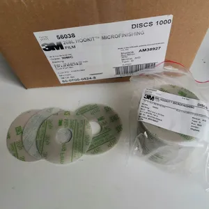 3M 268L Hookit Microfinishing Film Disc 30Mic Type D 76.2mm*22.2mm Abrasives Disc Hook & Loop Backing for Polishing thumbnail-4