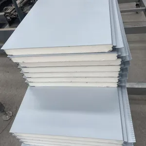 High Quality Carved Metal Polyurethane Sandwich Panel Modern Design Wall Decoration Foam for Workshop Use thumbnail-2