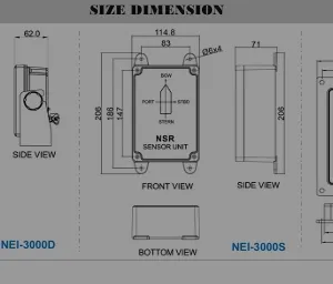 NSR NEI-3000 ELECTRONIC INCLINOMETER thumbnail-5