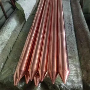 Copper Ground Rod Electrode for Lightning Current Dissipation Systems thumbnail-5